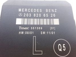 Mercedes-Benz C W203 Autres dispositifs 2038206526