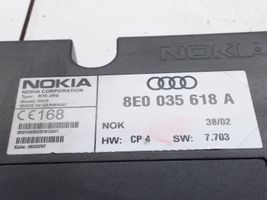 Audi A4 S4 B6 8E 8H Centralina/modulo telefono 8E0035618A