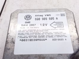 Volkswagen Bora Sterownik / Moduł Airbag 6Q0909605A