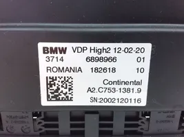 BMW 7 G11 G12 Module de commande suspension pneumatique arrière 6898966