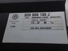 Volkswagen Touareg I Avaimettoman käytön ohjainlaite/moduuli 3D0909135J