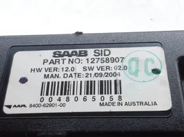 Saab 9-5 Monitor / wyświetlacz / ekran 12758907