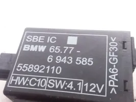 BMW 7 E65 E66 Sėdynės valdymo blokas 65776943585