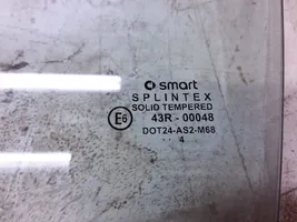 Smart ForFour I Pagrindinis priekinių durų stiklas (keturdurio) 43R00048