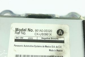 Lexus RX 330 - 350 - 400H Console centrale, commande de multimédia l'unité principale 861A00E020