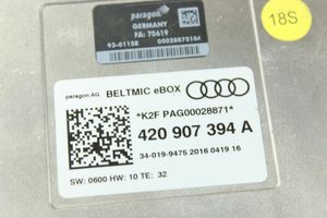 Audi A5 8T 8F Sterownik / Moduł sterujący telefonem 420907394A