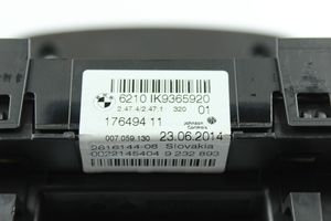 BMW 3 F30 F35 F31 Tachimetro (quadro strumenti) 9365920