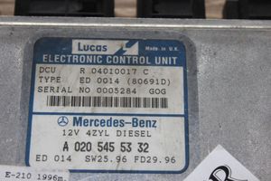Mercedes-Benz E W210 Moottorin ohjainlaite/moduuli (käytetyt) A0205455332
