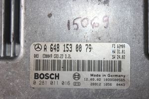 Mercedes-Benz E W211 Sterownik / Moduł ECU A6481530079