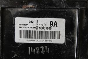 Chevrolet Matiz Calculateur moteur ECU 96801800