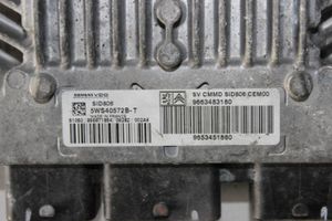 Citroen C3 Sterownik / Moduł ECU 9663483180