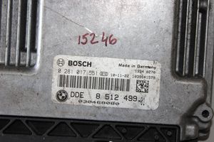 BMW X1 E84 Calculateur moteur ECU 8512499