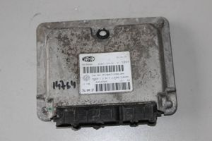 Fiat Panda II Komputer / Sterownik ECU i komplet kluczy 55190098