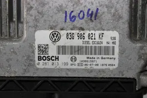 Volkswagen Touran I Unité de commande, module ECU de moteur 03G906021KF