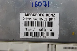 Mercedes-Benz S W220 Centralina/modulo del motore 2205450532
