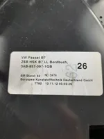 Volkswagen PASSAT B7 Glove box set 3AB857097