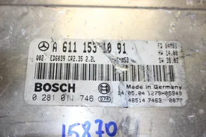 Mercedes-Benz Sprinter W901 W902 W903 W904 Moottorin ohjainlaite/moduuli A6111531091