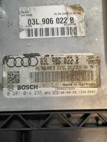 Audi A5 8T 8F Calculateur moteur ECU 03L906022B