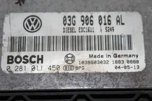 Volkswagen PASSAT B6 Unidad de control/módulo del motor 03G906016AL