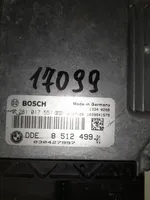 BMW 1 E81 E87 Engine ECU kit and lock set 8512499