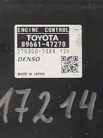 Toyota Prius (XW20) Centralina/modulo del motore 89661-47270