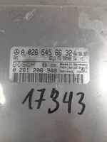 Mercedes-Benz ML W163 Dzinēja vadības bloks a0265456632