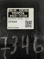 Toyota Avensis T250 Centralina/modulo del motore 89661-47200