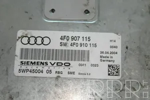 Audi A6 S6 C6 4F Moottorin ohjainlaite/moduuli 4F0907115