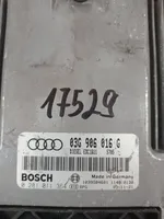 Audi A3 S3 8P Komputer / Sterownik ECU i komplet kluczy 03g906016g