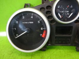 Peugeot 206+ Compteur de vitesse tableau de bord 9666636780