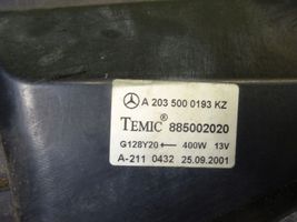 Mercedes-Benz C W203 Radiatorių komplektas A2035000403 A2035000193KZ
