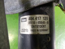 Toyota Avensis T220 Tringlerie et moteur d'essuie-glace avant 85110-05040-B