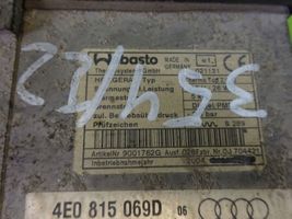 Audi A8 S8 D3 4E Pre riscaldatore ausiliario (Webasto) 4E0815069D