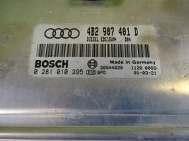 Audi A6 S6 C5 4B Unidad de control/módulo ECU del motor 4B2907401D