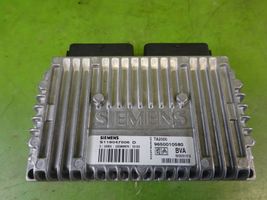 Citroen C8 Unité de commande, module ECU de moteur 9650010580