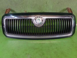 Skoda Fabia Mk1 (6Y) Maskownica / Grill / Atrapa górna chłodnicy 6Y0853668 9570