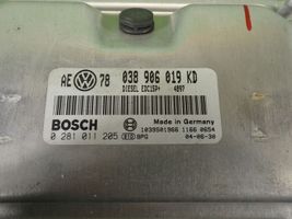 Volkswagen Passat Alltrack Centralina/modulo motore ECU 038906019KD 0291011205