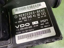 Mercedes-Benz A W168 Unité de commande, module ECU de moteur A0255454132