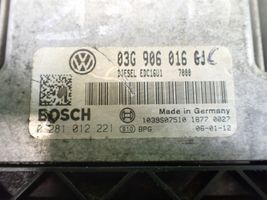 Seat Toledo III (5P) Galios (ECU) modulis 03G906016GJ 0281012221