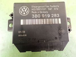 Volkswagen PASSAT B5 Pysäköintitutkan (PCD) ohjainlaite/moduuli 3B0919283