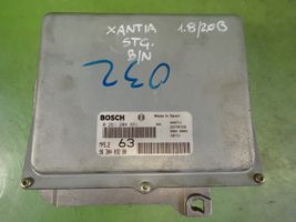 Citroen Xantia Unité de commande, module ECU de moteur 