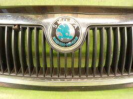 Skoda Fabia Mk1 (6Y) Grille calandre supérieure de pare-chocs avant 6Y0853668