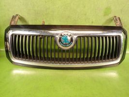 Skoda Fabia Mk1 (6Y) Grille calandre supérieure de pare-chocs avant 6Y0853668