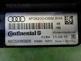 Audi A3 S3 8P Ilmastoinnin ohjainlaite 8P0820043BM