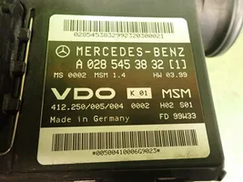 Mercedes-Benz A W168 Unité de commande, module ECU de moteur 