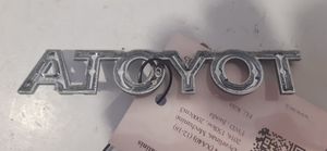 Toyota RAV 4 (XA40) Значок производителя / буквы модели 7544142080