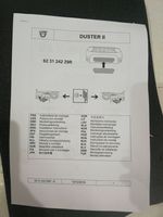 Dacia Duster Variklio termo izoliacija (apsauga nuo karščio) 623124229R