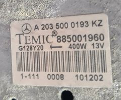 Mercedes-Benz C W203 Ventilateur de refroidissement de radiateur électrique A2035000193