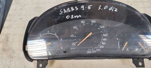 Saab 9-5 Speedometer (instrument cluster) 5373188