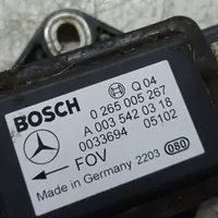 Mercedes-Benz A W169 Vakaajan pitkittäiskiihtyvyystunnistin (ESP) A0035420318
